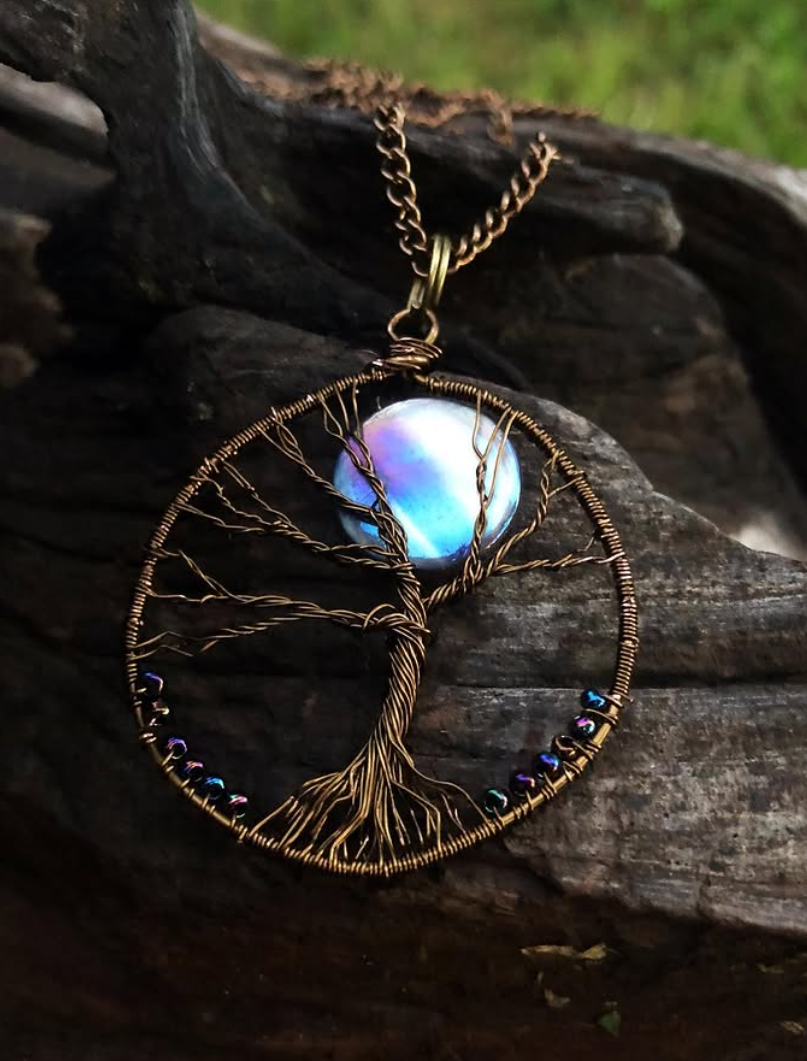 Moon Tree Wire Piece